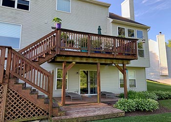 235 Carnoustie Decking Before 1