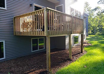 71 Mossy Cove Ln Decking Before